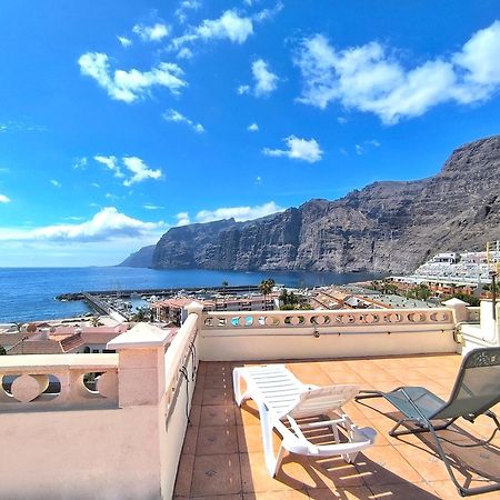 Amazing View Los Gigantes & La Gomera Apartment Acantilado de los Gigantes Luaran gambar
