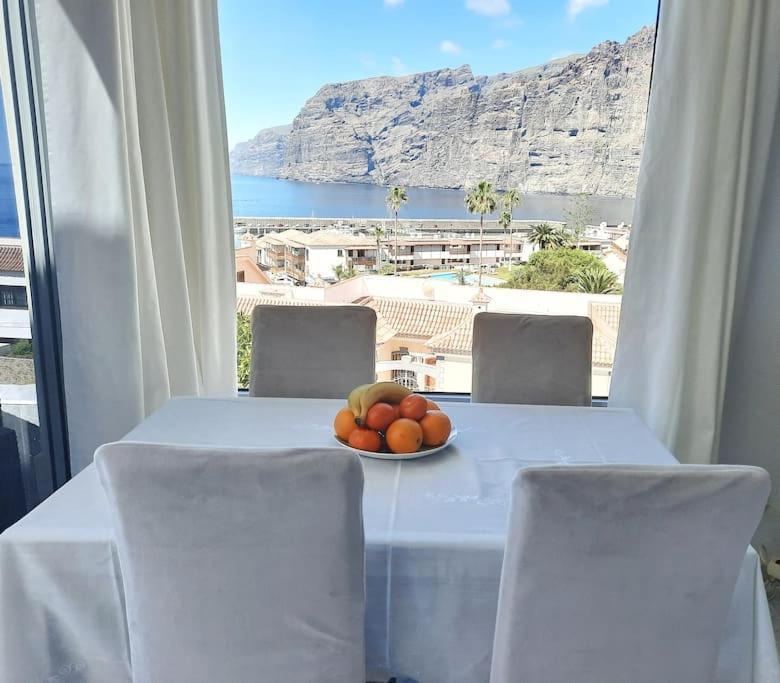 Amazing View Los Gigantes & La Gomera Apartment Acantilado de los Gigantes Luaran gambar