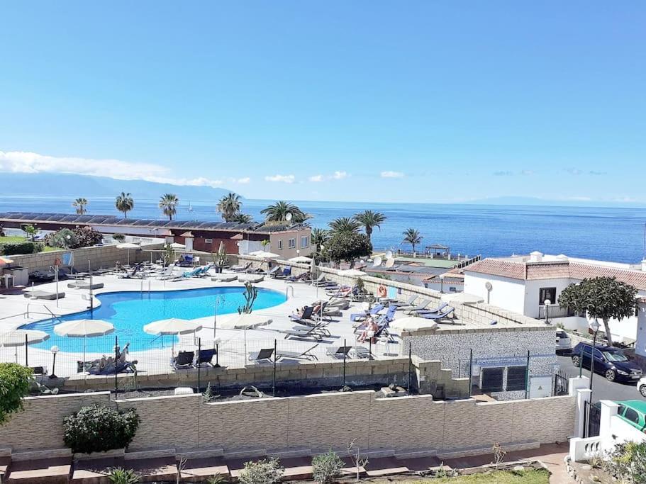 Amazing View Los Gigantes & La Gomera Apartment Acantilado de los Gigantes Luaran gambar